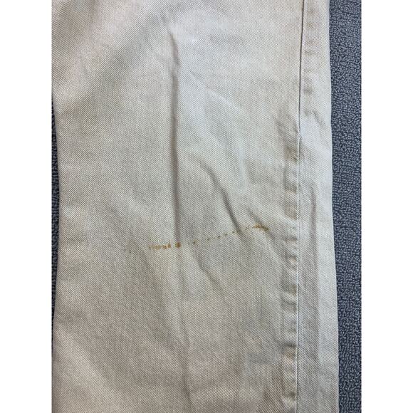 Wrangler Jeans 2000's Era Men's 36x32 Tan Denim Jeans Work Casual - Picture 11 of 16